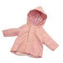 Dukketøj - 32-37 cm - Lyserød regnjakke - Fra 3 år. - Billede 1