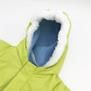 Dukketøj - 32-37 cm - Grøn Vinterjakke - Fra 3 år. - Billede 1