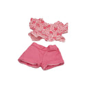 Dukketøj - 32-37 cm - T-shirt & shorts - Fra 3 år. - Billede 1