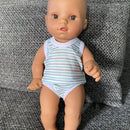 Dukketøj - 32-37 cm - Undertøjssæt - Fra 3 år. - Billede 1