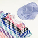 Dukketøj - 32-37 cm - T-shirt, shorts & cap - Fra 3 år. - Billede 1