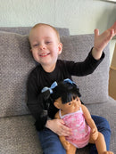 Dukketøj - 38-41 cm - Undertøjssæt - Fra 3 år. - Billede 1