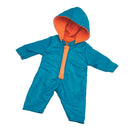 Dukketøj - 38-41 cm - Blå flyverdragt - Fra 3 år. - Billede 1