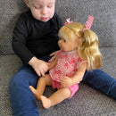 Dukketøj - 38-41 cm - T-shirt & shorts - Fra 3 år. - Billede 1