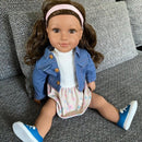 Dukketøj: 40-45 cm - Kjole og jakke - Fra 3 år. - Billede 1