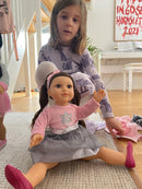 Dukketøj: 40-45 cm - Nederdel og bluse - Fra 3 år. - Billede 1