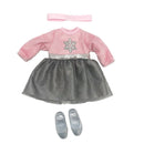 Dukketøj: 40-45 cm - Nederdel og bluse - Fra 3 år. - Billede 1