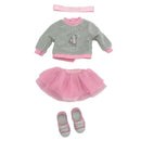 Dukketøj: 40-45 cm - Nederdel og bluse - Fra 3 år. - Billede 1