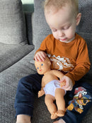 Dukketøj - 32-37 cm - Stofble - Fra 3 år. - Billede 1