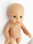 Dukke - 32 cm - Nyfødt Dreng - Europæisk. - Billede 1