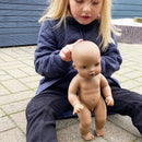 Dukke - 32 cm - Nyfødt Dreng - Afrikansk. - Billede 1