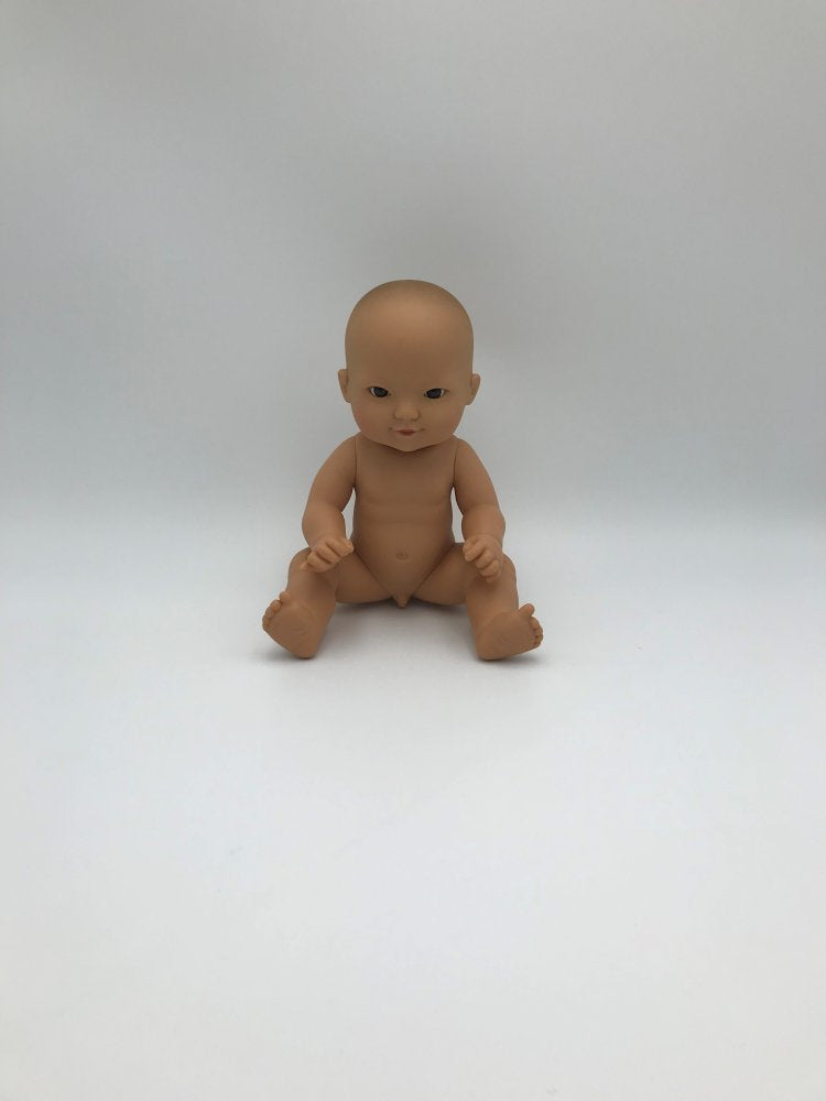 Dukke - 32 cm - Nyfødt Dreng - Asiat. - Billede 1