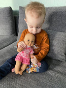 Dukke - 32 cm - Nyfødt Pige - Asiat. - Billede 1