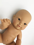 Dukke - 32 cm - Nyfødt Pige - Asiat. - Billede 1