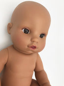Dukke - 32 cm - Nyfødt dreng - Latinamerikansk. - Billede 1