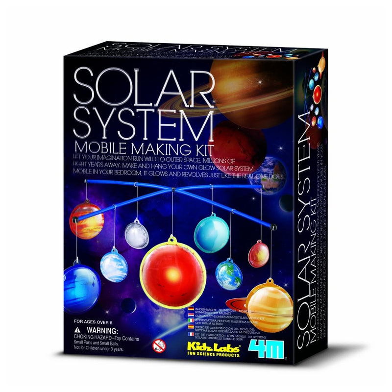 4M KidzLabs - Lav Et Solsystem Uro - Samlesæt - Fra 8 år. - Billede 1