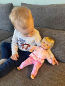Dukke - 36 cm - Pige - Europæisk - Med blød krop - Fra 3 år. - Billede 1