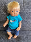 Dukke - ca 38 cm - Dreng - Europæisk - Fra 3 år. - Billede 1