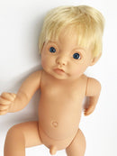 Dukke - ca 38 cm - Dreng - Europæisk - Fra 3 år. - Billede 1