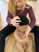 Dukke - ca 38 cm - Dreng - Afrikansk - Fra 3 år. - Billede 1