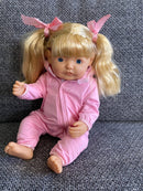 Dukke - ca 38 cm - Pige - Europæisk - Fra 3 år. - Billede 1