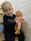 Dukke - 40 cm - Europæisk - Med blød krop - Fra 3 år. - Billede 1