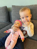 Dukke - 40 cm - Pige - Europæisk - Med blød krop - Fra 3 år. - Billede 1