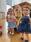 Dukke - 45 cm - Pige - Europæisk - Med blød krop - Fra 3 år. - Billede 1