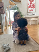 Dukke - 45 cm - Pige - Afrikansk - Med blød krop - Fra 3 år. - Billede 1