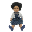 Dukke - 45 cm - Pige - Afrikansk - Med blød krop - Fra 3 år. - Billede 1