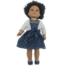 Dukke - 45 cm - Pige - Afrikansk - Med blød krop - Fra 3 år. - Billede 1