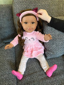 Dukke - 45 cm - Pige - Latinamerikansk - Med blød krop - Fra 3 år. - Billede 1