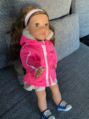 Dukke - 45 cm - Pige - Latinamerikansk - Med blød krop - Fra 3 år. - Billede 1