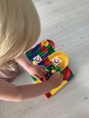 Hubelino - Kuglebane Byggesæt Basis - 123 dele - Fra 4 år - Billede 1