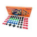 Toy^2: Track Connectors - Ingeniørsæt Stort - 64 dele - Fra 3 år - Billede 1