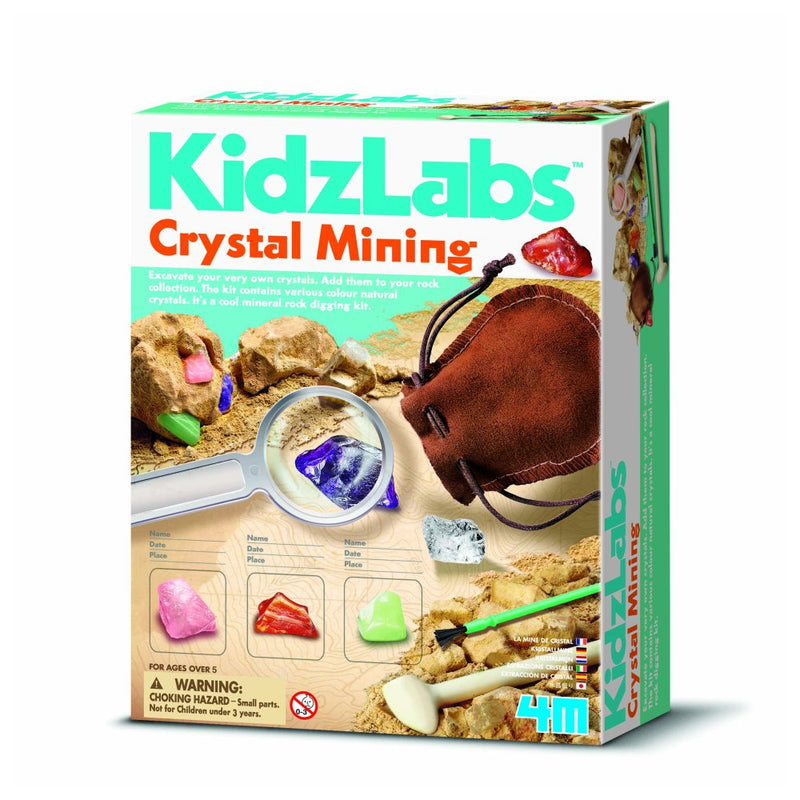 4M  KidzLabs - Krystal Minedrift - Fra 8 år - Billede 1