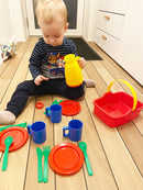 Legeservice - Picnic Sæt i plast fra Dantoy - 18 dele. - Billede 1