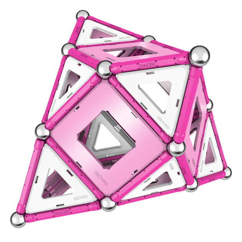 Geomag - Pink magneter - 104 dele - Fra 3 år. - Billede 1