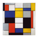 Plus-Plus Inspired - Piet Mondrian - Composition A - Fra 7 år - Billede 1