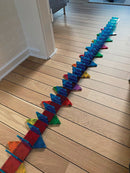 Magna-Tiles - 100 stk. transparent. - Billede 1