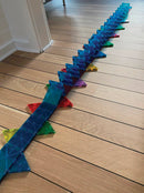 Magna-Tiles - 100 stk. transparent. - Billede 1