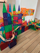 Magna-Tiles - 100 stk. transparent. - Billede 1