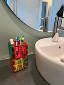 Magna-Tiles - 100 stk. transparent. - Billede 1