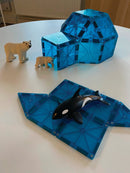 Magna-Tiles - 100 stk. transparent. - Billede 1