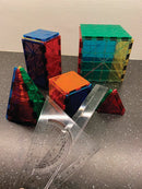 Magna-Tiles - 100 stk. transparent. - Billede 1