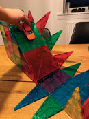 Magna-Tiles - 100 stk. transparent. - Billede 1