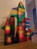 Magna-Tiles - 100 stk. transparent. - Billede 1