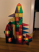 Magna-Tiles - 100 stk. transparent. - Billede 1