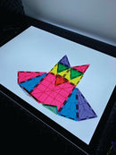Magna-Tiles - 100 stk. transparent. - Billede 1