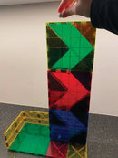 Magna-Tiles - 100 stk. transparent. - Billede 1
